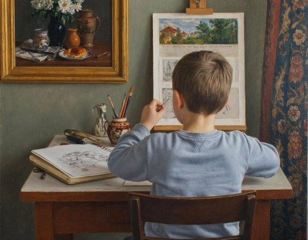 Мастер-класс по декоративной композиции «Русский натюрморт»