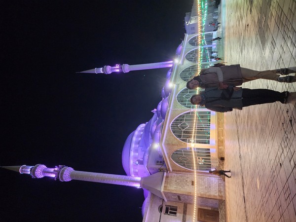 Огни ночной Махачкалы