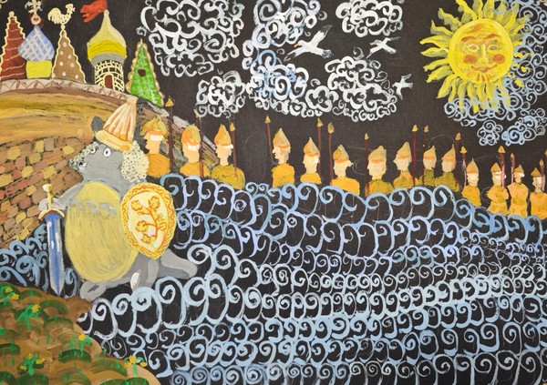 Выставка-конкурс «Герои аниме в мире русских узоров»