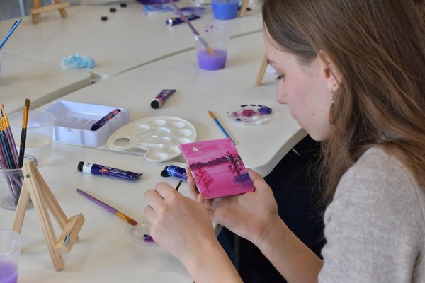 Мастер-класс «Рисуем поэзию»