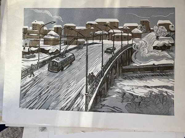 Выставка «Саранск: штрихи к портрету. Графика А. И. Коровина»