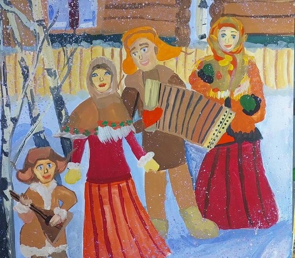 Выставка детского рисунка «Единство народов России»