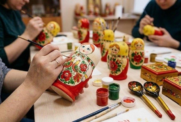 Мастер-класс «Пермогорская роспись»