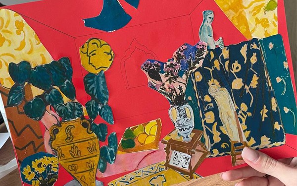 Аппликация + Анри Матисс (8–12 лет)