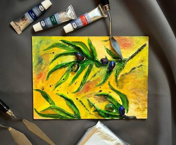 Мастер-класс «Оливковая ветвь»