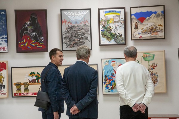 Культурный обед по выставке А. Ю. Санникова