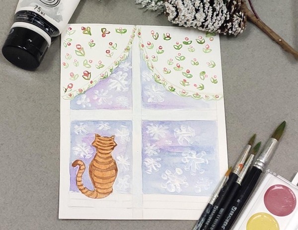 Мастер-класс «Окно родного дома»