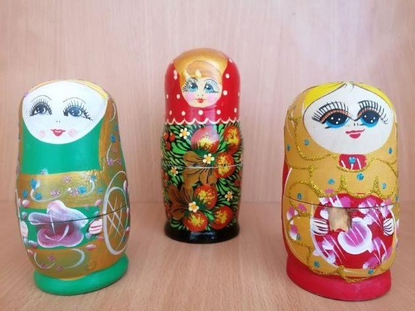 Творческое занятие «Русская матрешка»