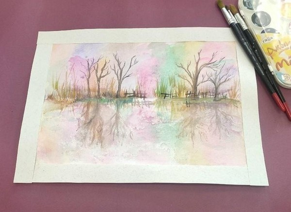 Мастер-класс «Акварельный пейзаж»