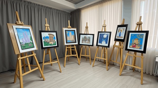 Выставка детских рисунков «Я. Мой дом. Моя Чечня»