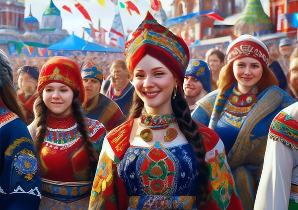 Открытие выставки, посвященной году единства народов России «Народы России»