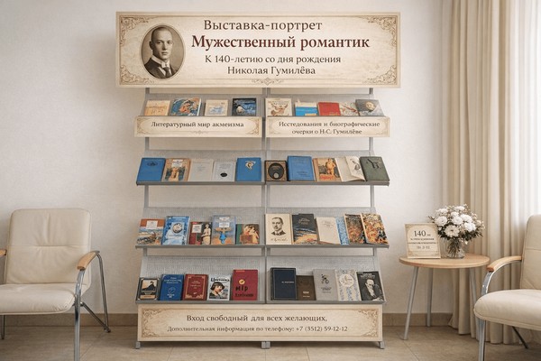 Выставка-портрет «Мужественный романтик»