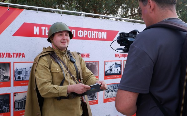 Литературная встреча «Воспевая подвиг бойцов»