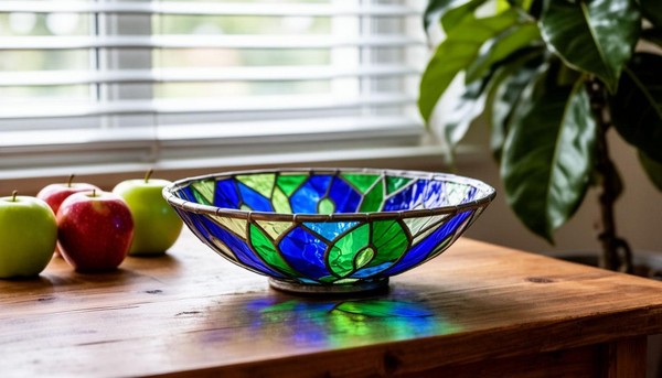 Творческая мастерская «Витражи» Декор фруктовой тарелки