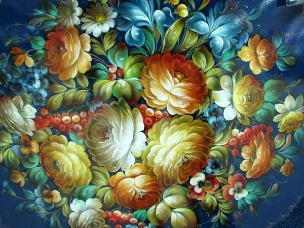 Беседа «Жостовская роспись»