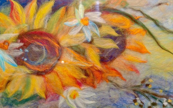 Мастер-класс «Живопись шерстью»