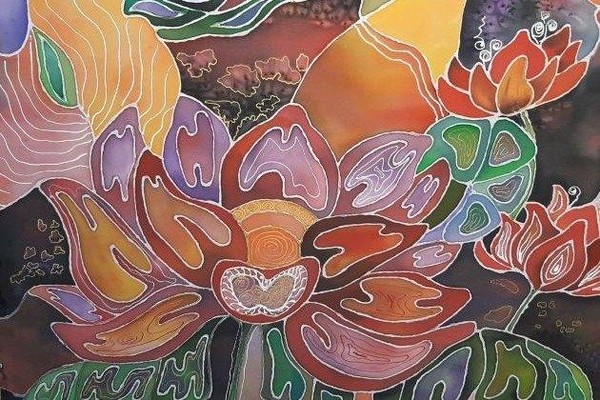 Мастер-класс ручной росписи по ткани с Натальей Морозовой