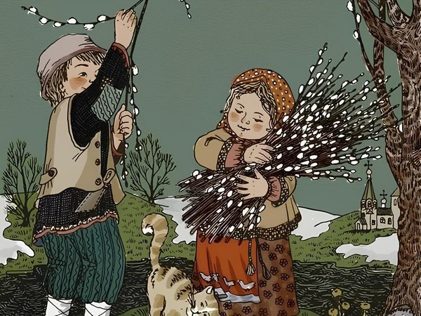 Фольклорная программа «Верба, вербочка – чудо веточка»