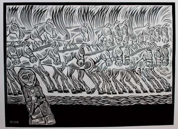 Выставка «Номады: черное и белое»