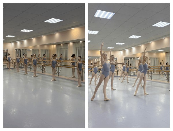 Показ освоенного материала по классическому танцу