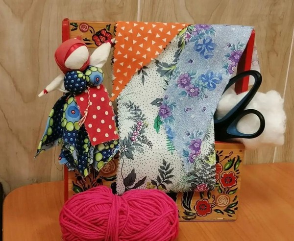 Мастер-класс «Тряпичная кукла Веснянка»