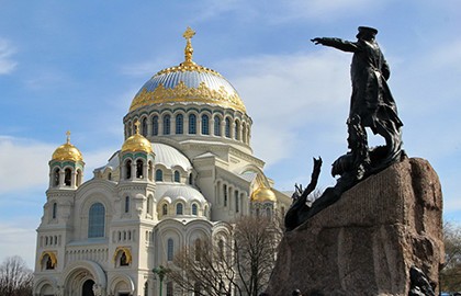 Кронштадт. Морской собор и Теплоходная прогулка