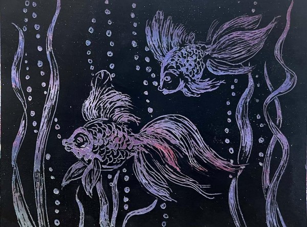 Мастер-класс «Техника граттажа: создаем картины»