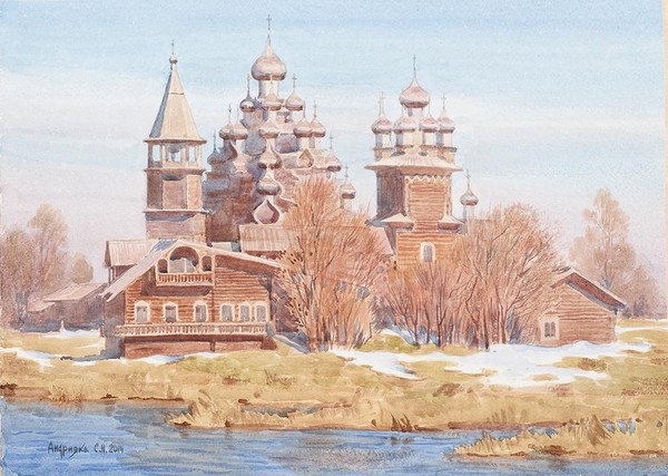 Экскурсия по выставке «Сергей Андрияка. Волшебство акварели»