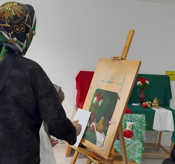 Мастер-класс по живописи «Рисуем вместе»