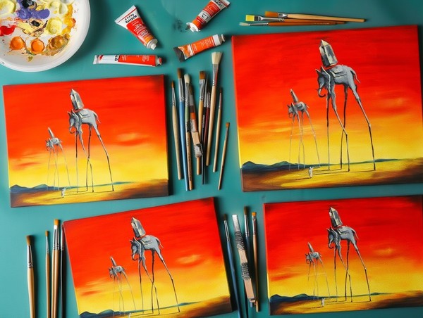 Музейная арт-терапия для детей: Сальвадор Дали