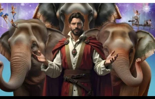 Девочка и слон