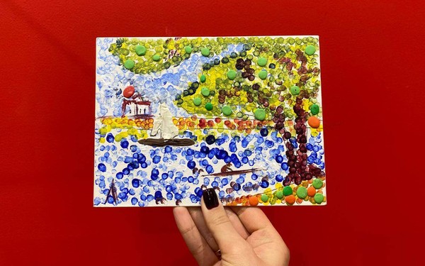 Пуантилизм + Жорж Сёра