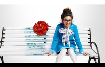 Фонарь скамейка урна