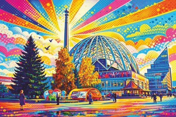 Мастер-класс «Екатеринбургский цирк на поп-арт-плакате»