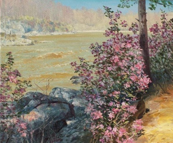 Мастер-класс «Цветение маральника в полотнах алтайских живописцев»