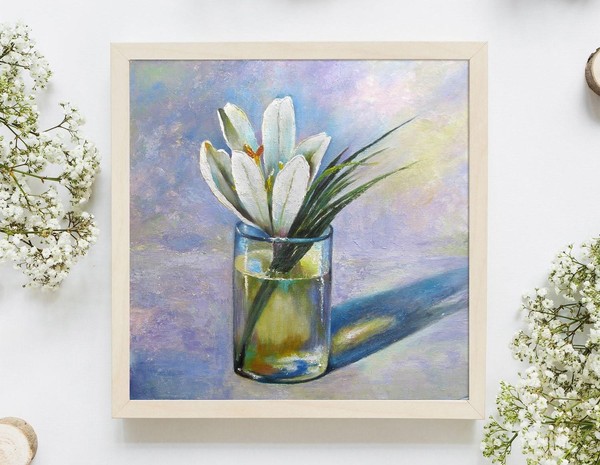 Мастер-класс «Весенний пейзаж»