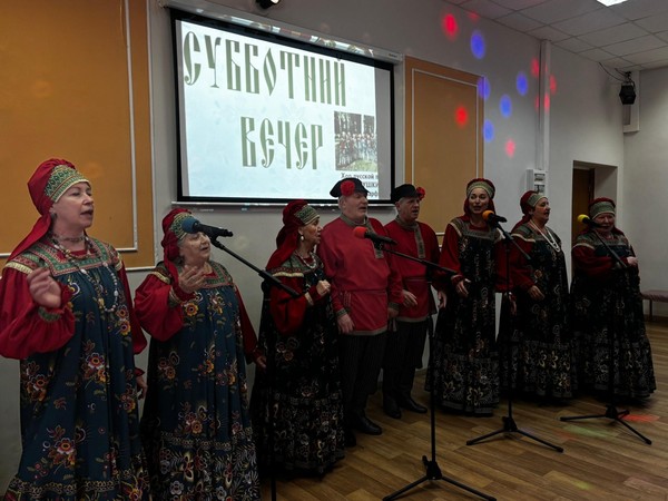 Субботний вечер апрель