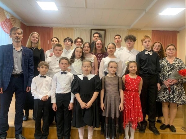 Отчётный концерт духового отделения