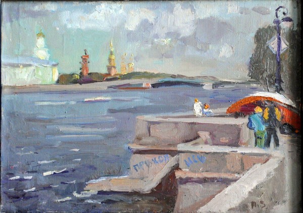 Выставка работ художника Владимира Пугачева «С этюдником по Питеру»