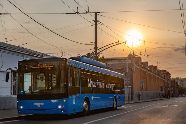 «Музейный маршрут «Т» — единственный троллейбусный маршрут в Москве