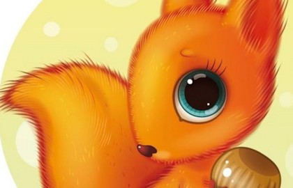 Запасливая белочка