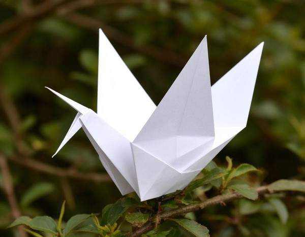 Мастер-класс «Белый журавлик»