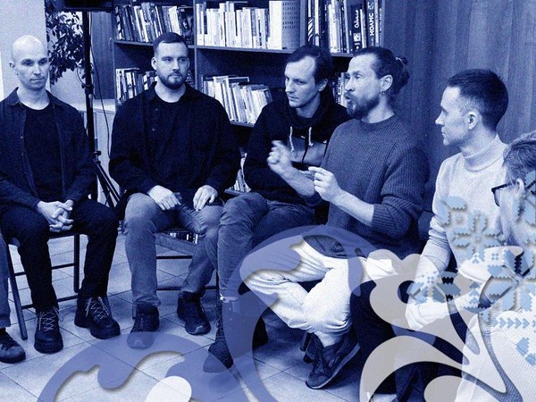 Репетиция мужского фольклорного хора «Орава»