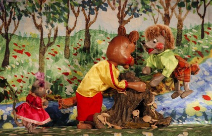 Ёжик, Зайка и Топтыжка