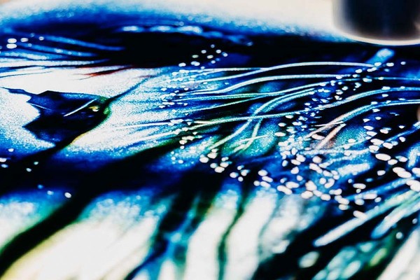 Сказка с органом u песочной анимацией. Синяя птица