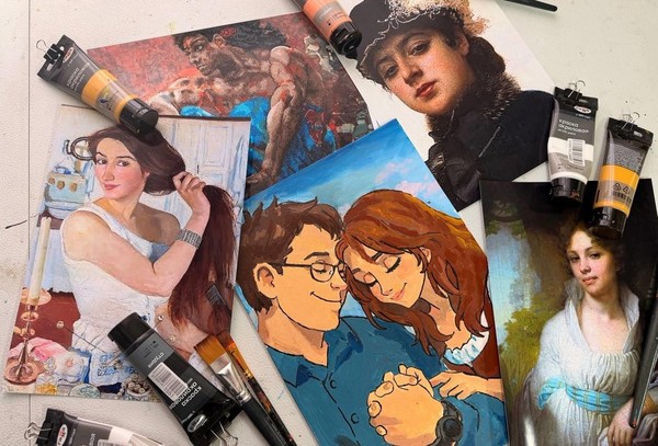 Мастер-класс «Свободная живопись. Портрет»