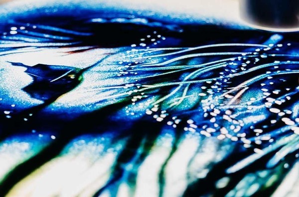 Сказка с органом u песочной анимацией. Синяя птица