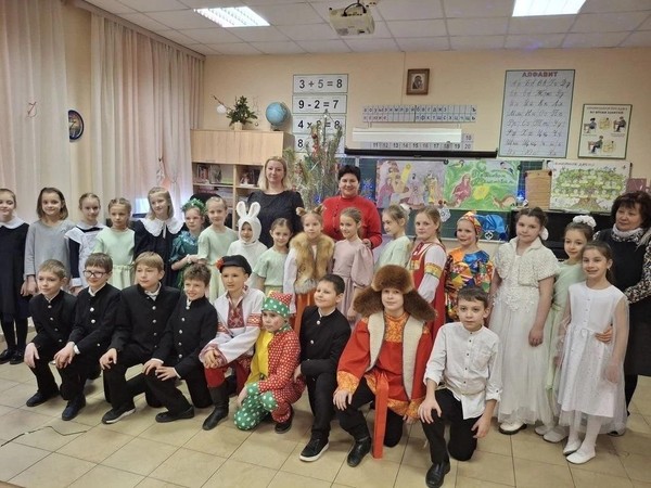 Пасхальный утренник в храме Андрея Первозванного