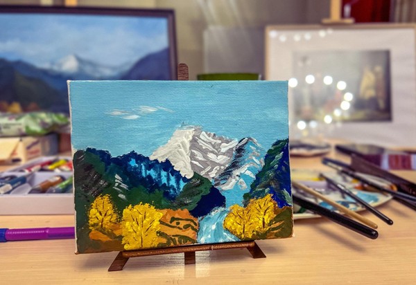 Мастер-класс по живописи «Я – художник»