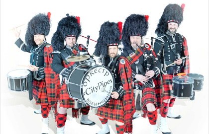 Ирландское шоу «City pipes»